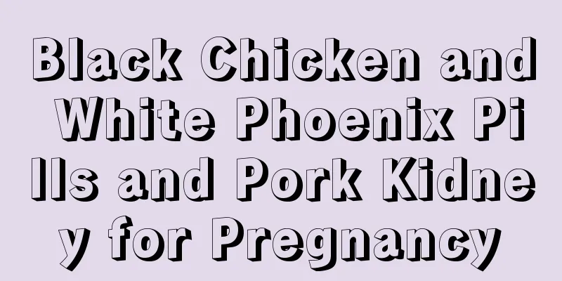 Black Chicken and White Phoenix Pills and Pork Kidney for Pregnancy