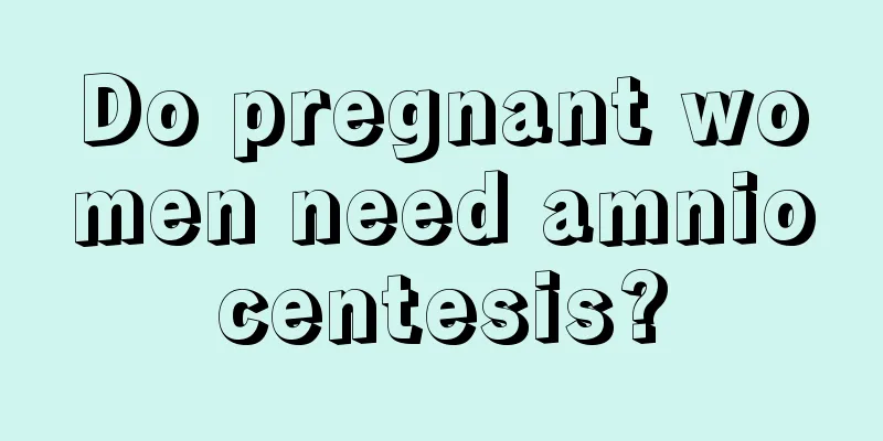 Do pregnant women need amniocentesis?