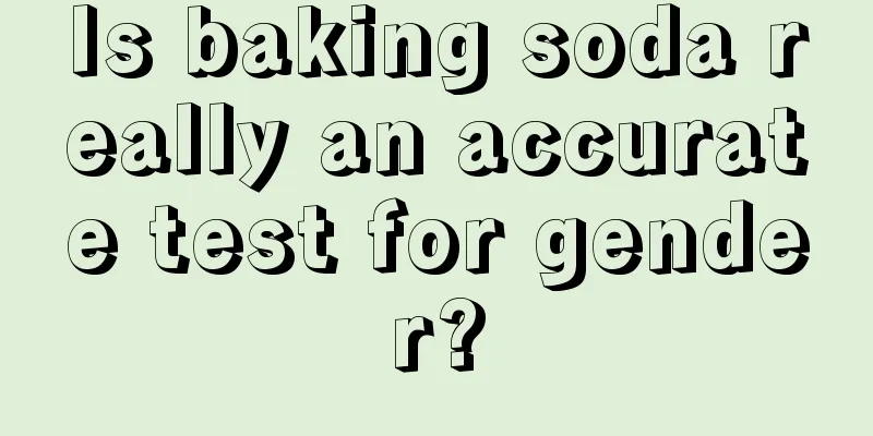 Is baking soda really an accurate test for gender?