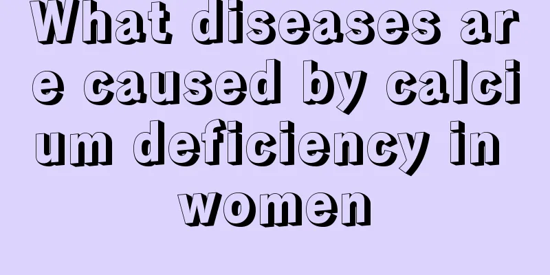 What diseases are caused by calcium deficiency in women