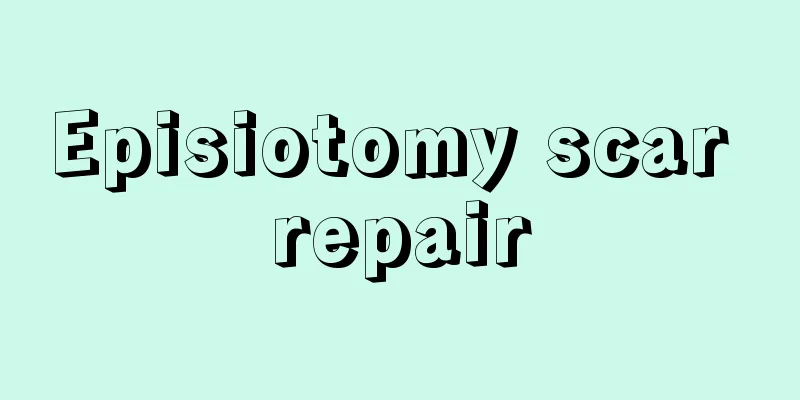 Episiotomy scar repair