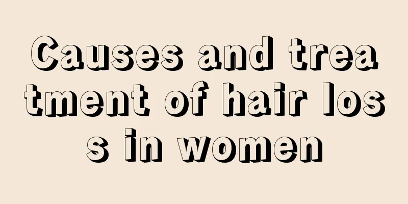 Causes and treatment of hair loss in women