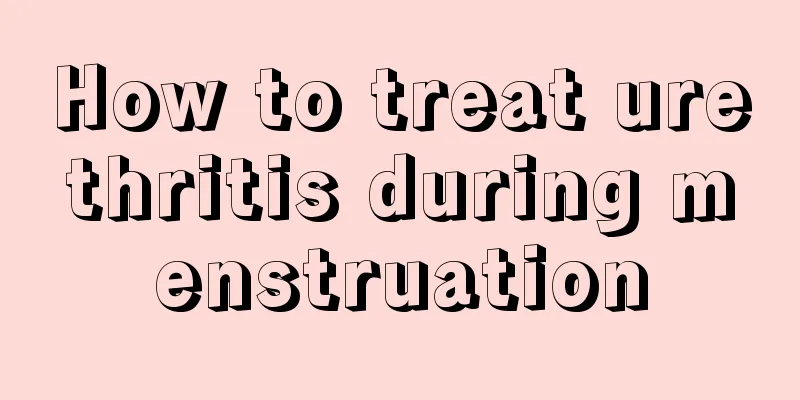 How to treat urethritis during menstruation