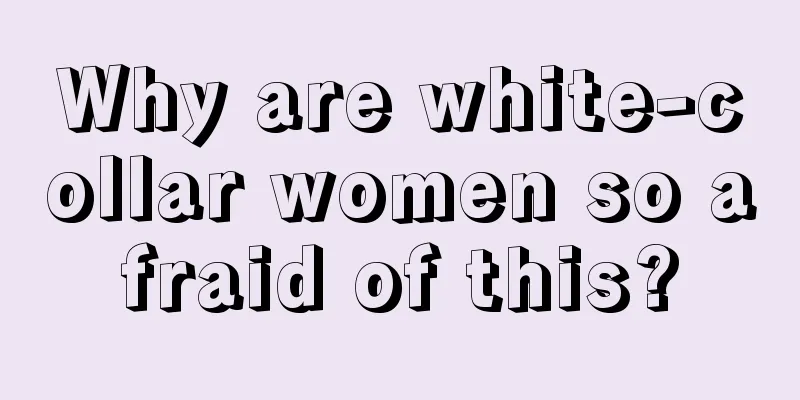 Why are white-collar women so afraid of this?