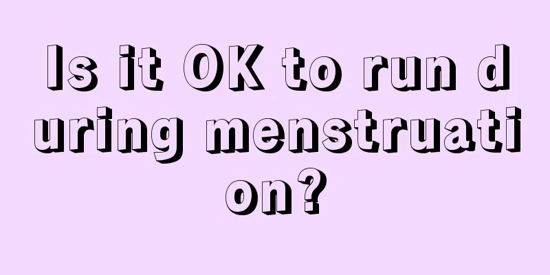 Is it OK to run during menstruation?