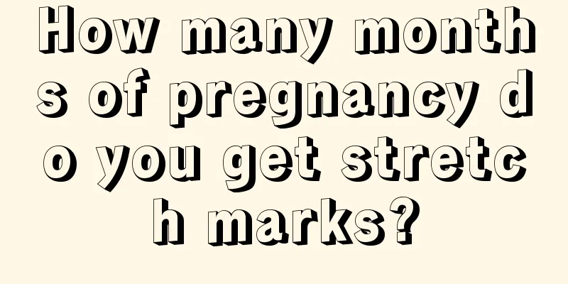 How many months of pregnancy do you get stretch marks?