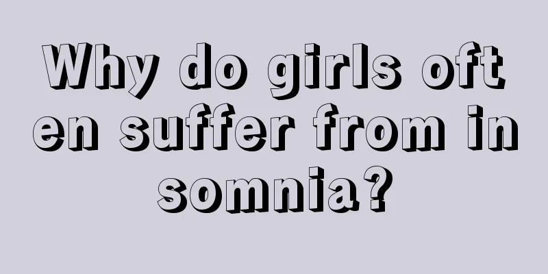 Why do girls often suffer from insomnia?