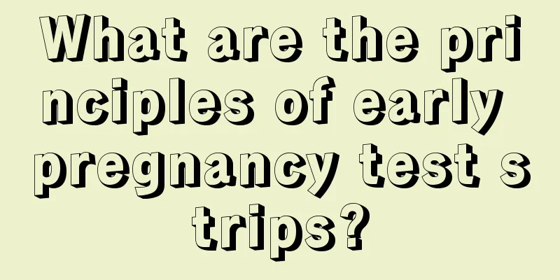 What are the principles of early pregnancy test strips?