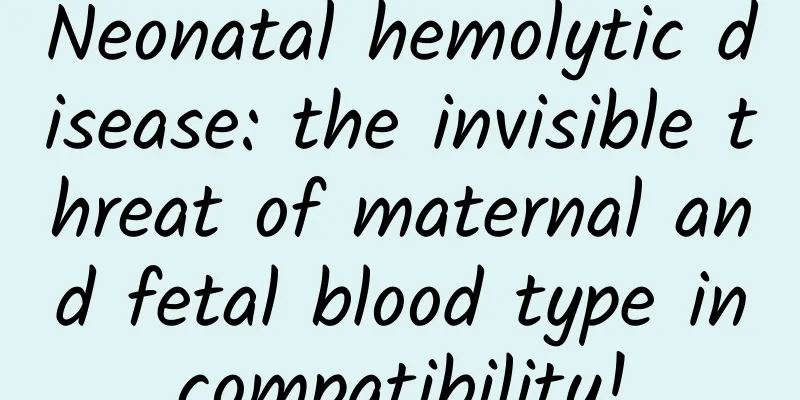 Neonatal hemolytic disease: the invisible threat of maternal and fetal blood type incompatibility!