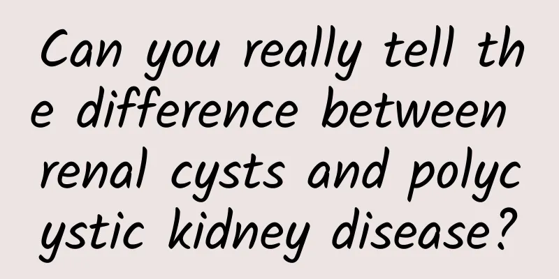 Can you really tell the difference between renal cysts and polycystic kidney disease?