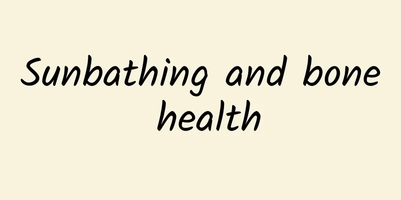 Sunbathing and bone health
