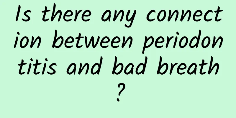 Is there any connection between periodontitis and bad breath?