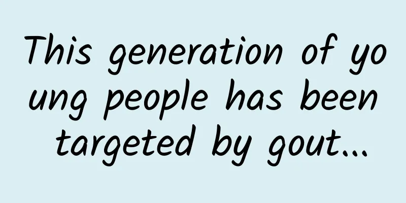 This generation of young people has been targeted by gout...