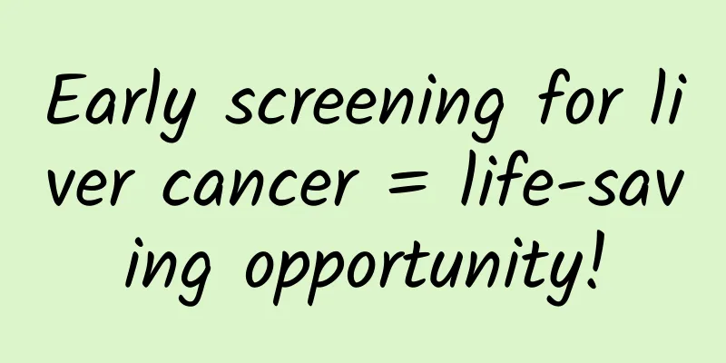 Early screening for liver cancer = life-saving opportunity!
