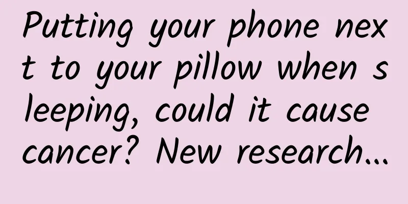 Putting your phone next to your pillow when sleeping, could it cause cancer? New research...