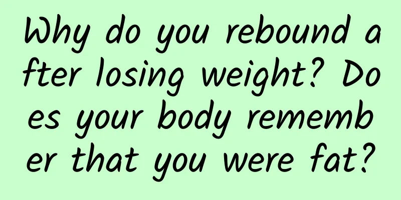 Why do you rebound after losing weight? Does your body remember that you were fat?