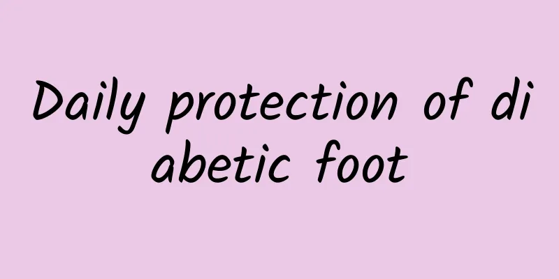 Daily protection of diabetic foot