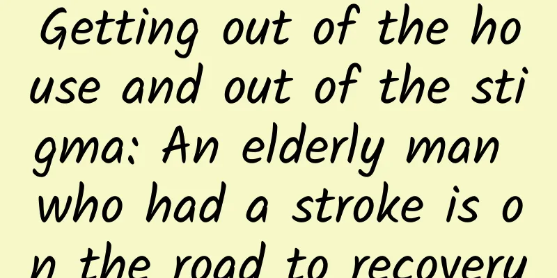Getting out of the house and out of the stigma: An elderly man who had a stroke is on the road to recovery