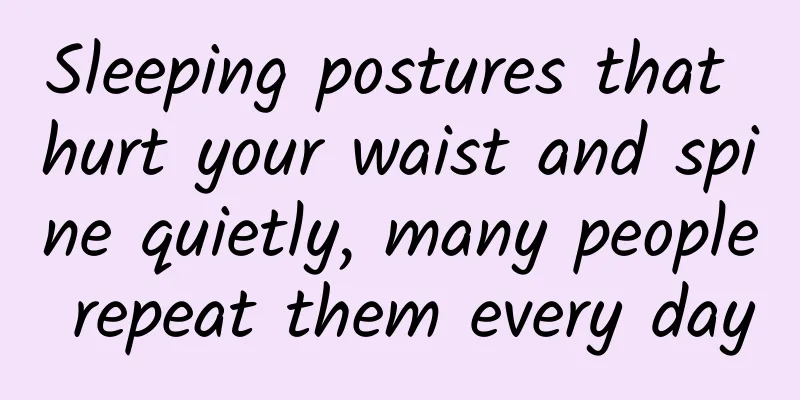 Sleeping postures that hurt your waist and spine quietly, many people repeat them every day