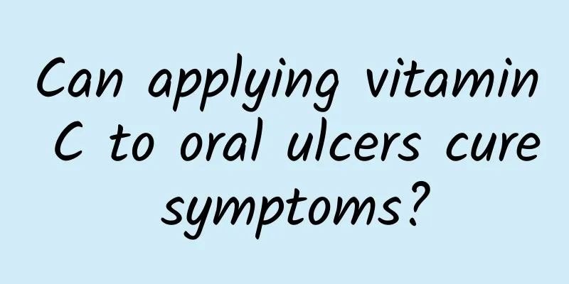 Can applying vitamin C to oral ulcers cure symptoms?
