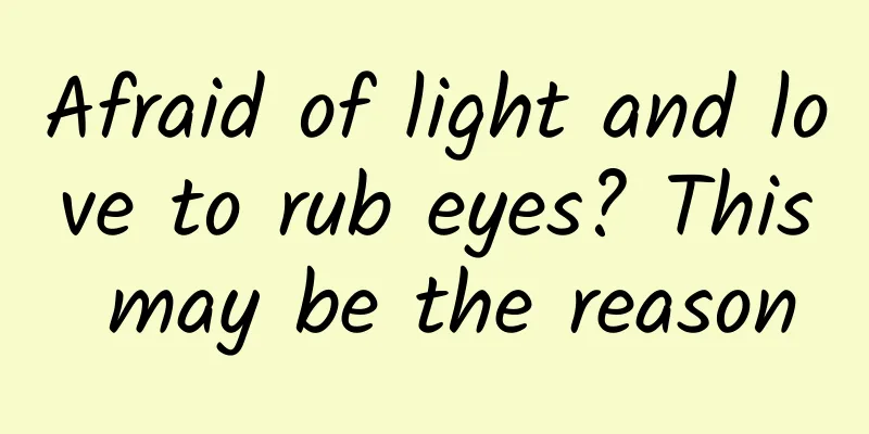Afraid of light and love to rub eyes? This may be the reason