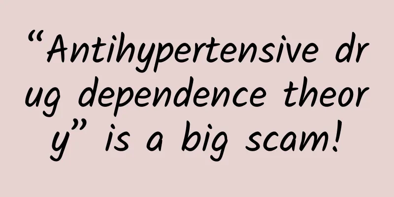 “Antihypertensive drug dependence theory” is a big scam!