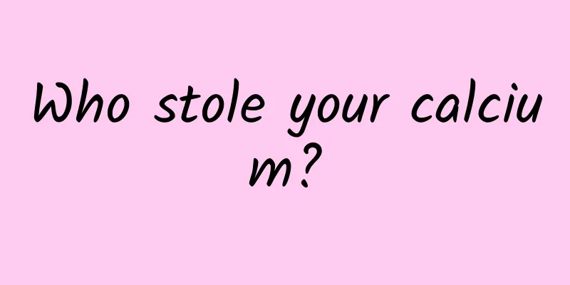 Who stole your calcium?