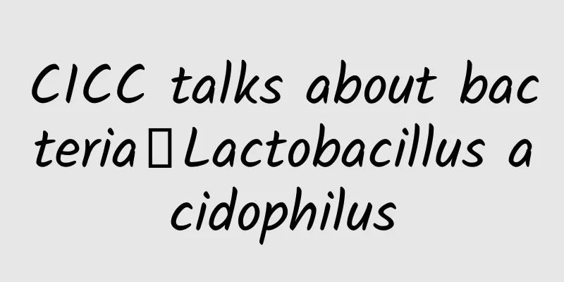 CICC talks about bacteria丨Lactobacillus acidophilus