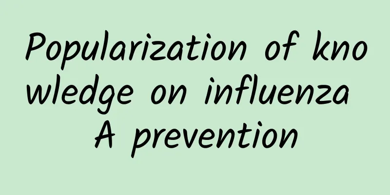 Popularization of knowledge on influenza A prevention