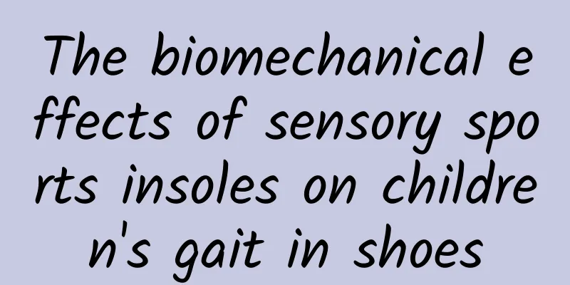 The biomechanical effects of sensory sports insoles on children's gait in shoes