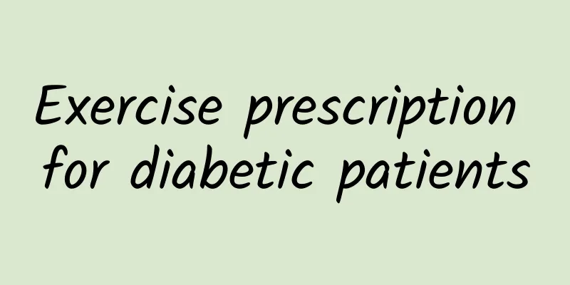 Exercise prescription for diabetic patients