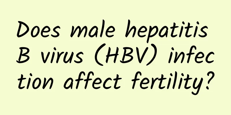 Does male hepatitis B virus (HBV) infection affect fertility?