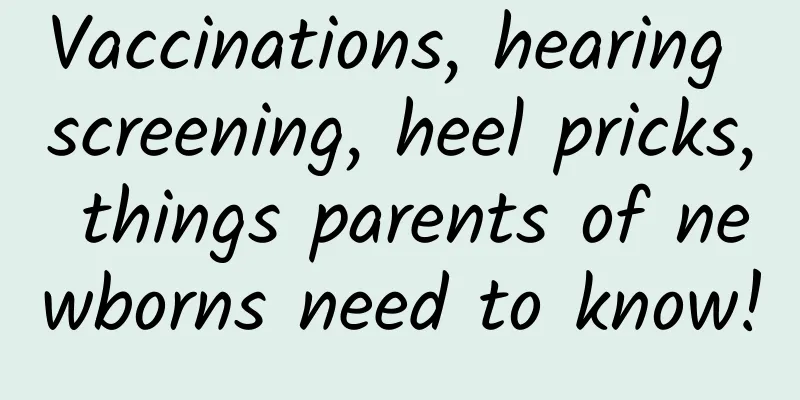 Vaccinations, hearing screening, heel pricks, things parents of newborns need to know!