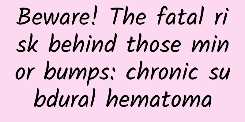Beware! The fatal risk behind those minor bumps: chronic subdural hematoma