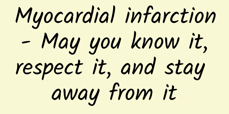 Myocardial infarction - May you know it, respect it, and stay away from it