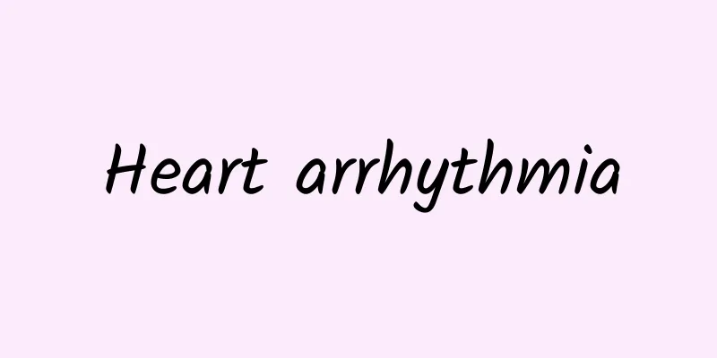 Heart arrhythmia