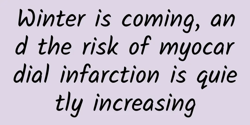 Winter is coming, and the risk of myocardial infarction is quietly increasing