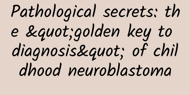 Pathological secrets: the "golden key to diagnosis" of childhood neuroblastoma