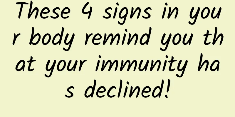 These 4 signs in your body remind you that your immunity has declined!