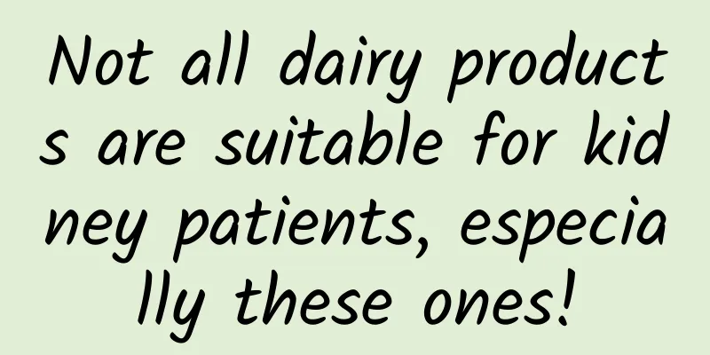 Not all dairy products are suitable for kidney patients, especially these ones!