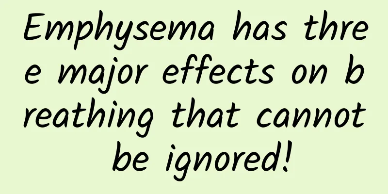 Emphysema has three major effects on breathing that cannot be ignored!