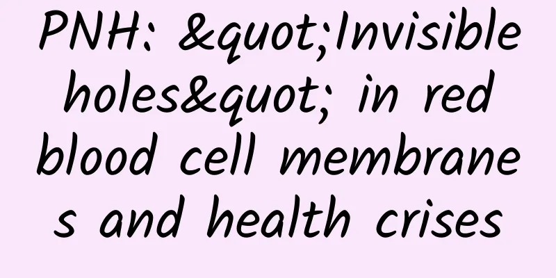 PNH: "Invisible holes" in red blood cell membranes and health crises