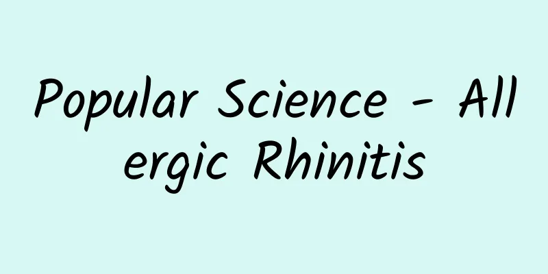 Popular Science - Allergic Rhinitis