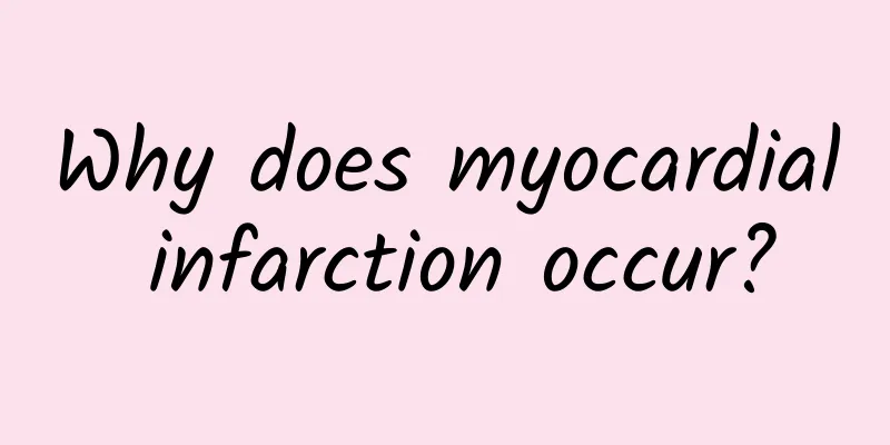 Why does myocardial infarction occur?