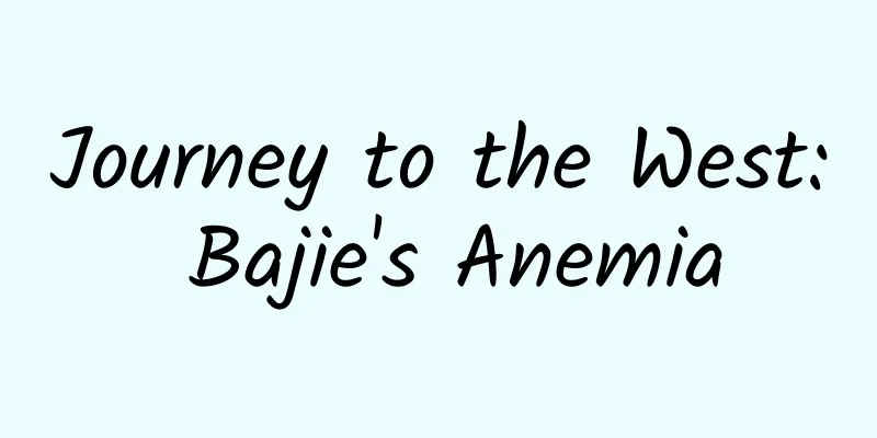 Journey to the West: Bajie's Anemia