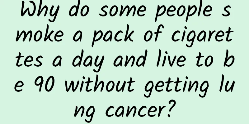Why do some people smoke a pack of cigarettes a day and live to be 90 without getting lung cancer?