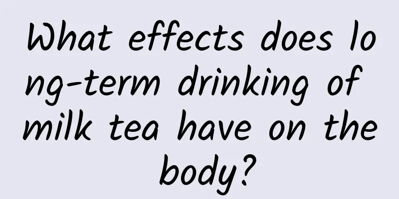 What effects does long-term drinking of milk tea have on the body?