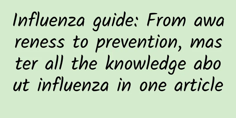 ​Influenza guide: From awareness to prevention, master all the knowledge about influenza in one article