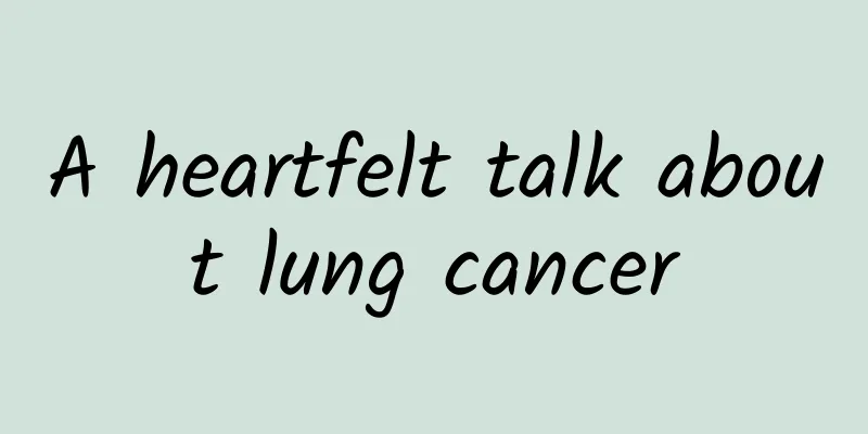 A heartfelt talk about lung cancer