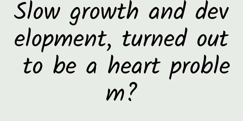 Slow growth and development, turned out to be a heart problem?